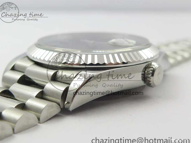 1229 Day-Date 36 SS 128239 Bp Maker Best Edition Black Dial on President Bracelet TimelessDesign 3151